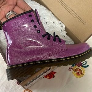 Dr Martens kids size 2 Brand new ! Dark pink